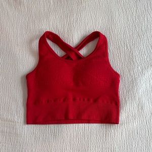 Alphalete Red Vault Bra size Small